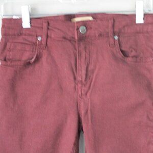 Women's Burgundy Jeans